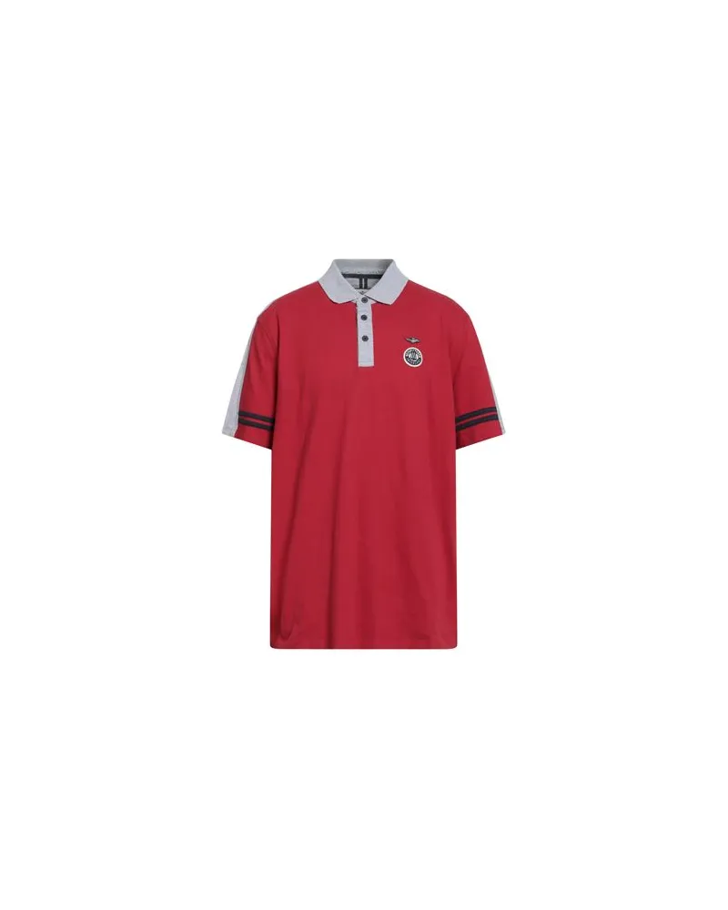 Aeronautica Militare FRECCE TRICOLORI - TOPS - Poloshirtsauf YOOX.COM Rot