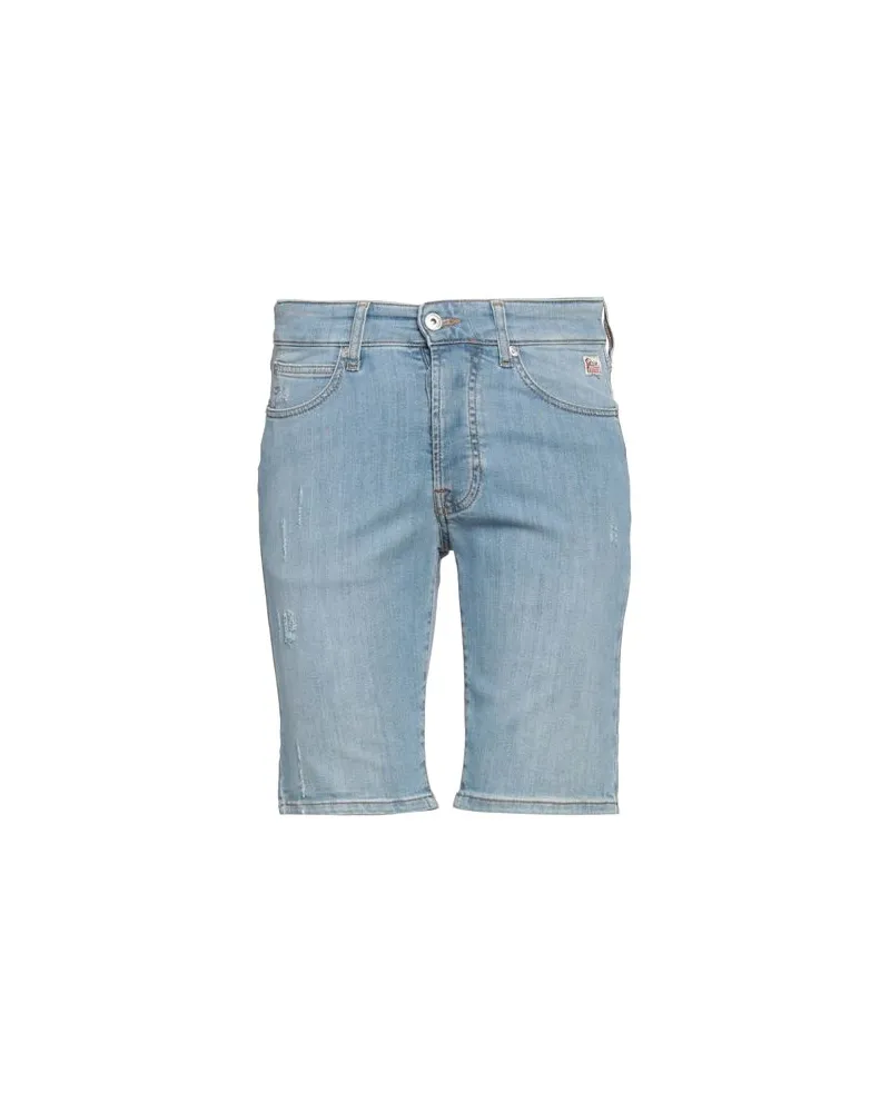 Roy Roger's HOSEN & RÖCKE - Jeansshortsauf YOOX.COM Blau