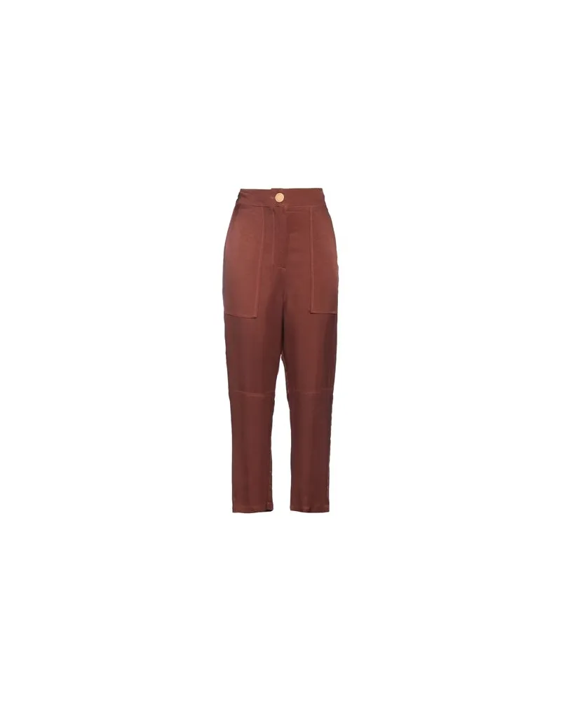 Alessia Santi HOSEN & RÖCKE - Hosenauf YOOX.COM Braun