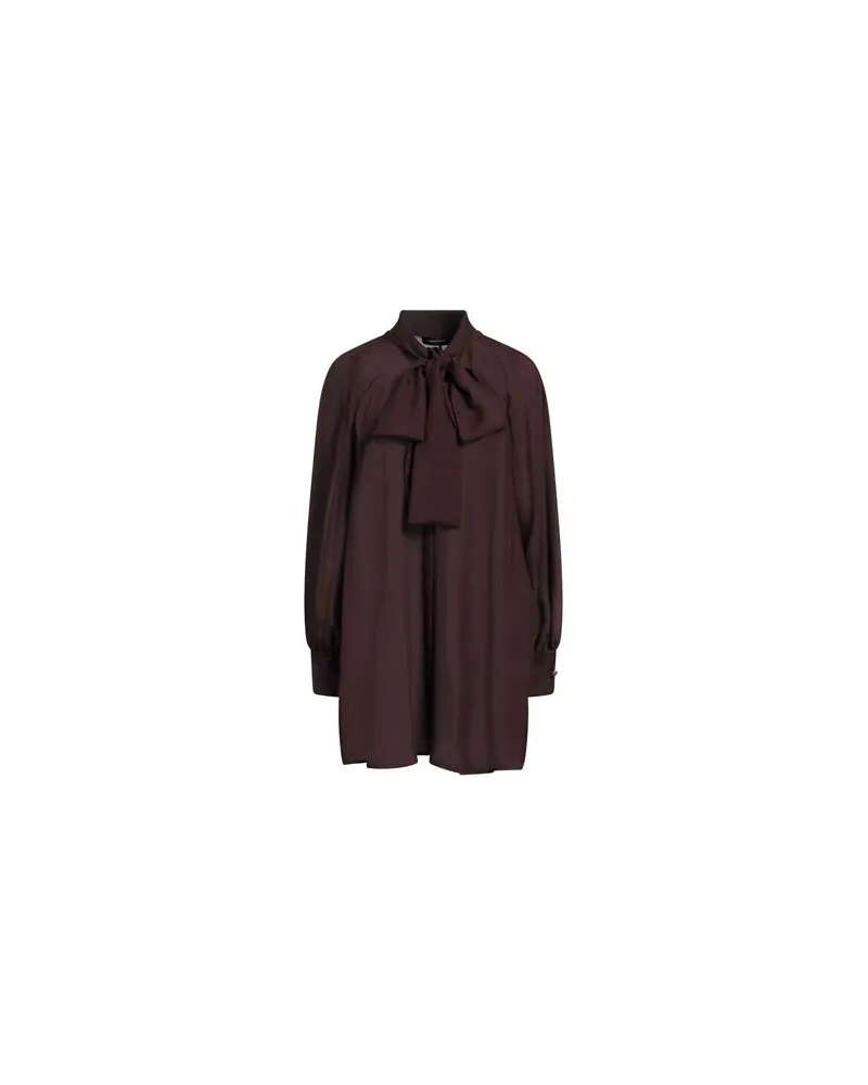 Fabiana Filippi KLEIDER - Mini-Kleiderauf YOOX.COM Schokobraun