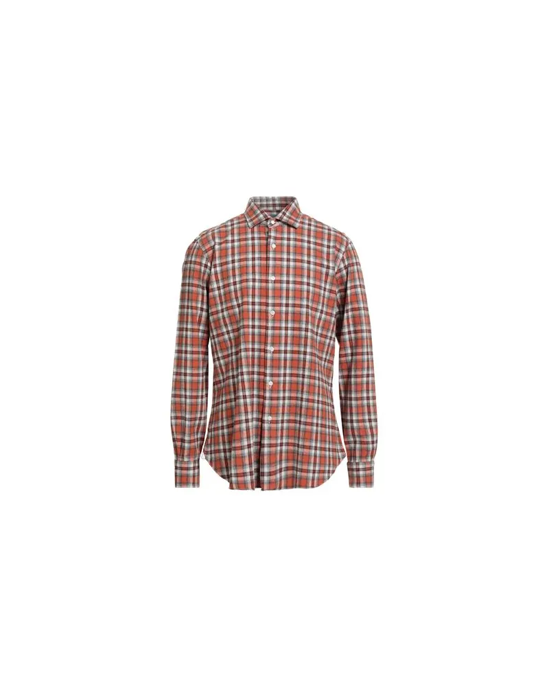 BARBA TOPS - Hemdenauf YOOX.COM Rostrot
