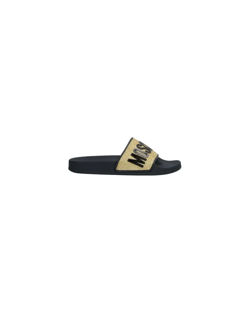 Moschino SCHUHE - Sandalenauf YOOX.COM Gold