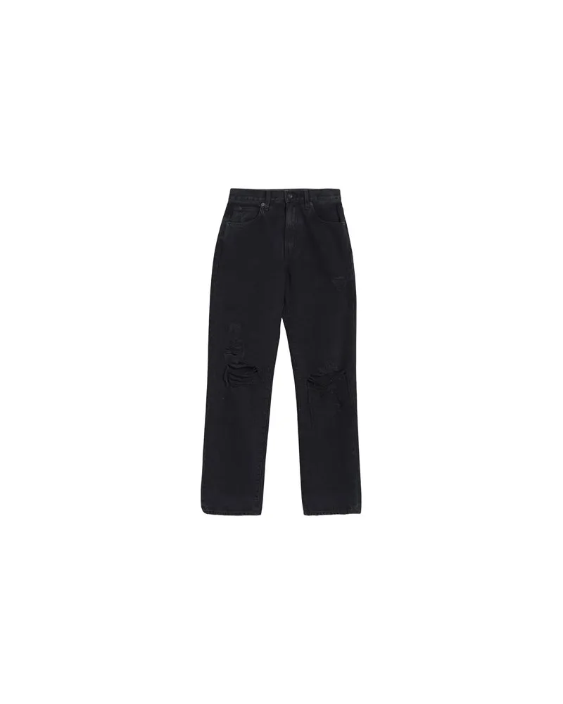 SLVRLAKE HOSEN & RÖCKE - Jeanshosenauf YOOX.COM Schwarz