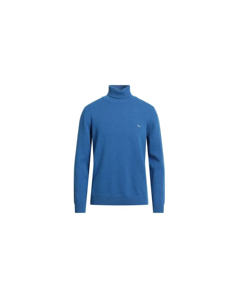 Harmont & Blaine STRICKWAREN - Rollkragenpulloverauf YOOX.COM Blau