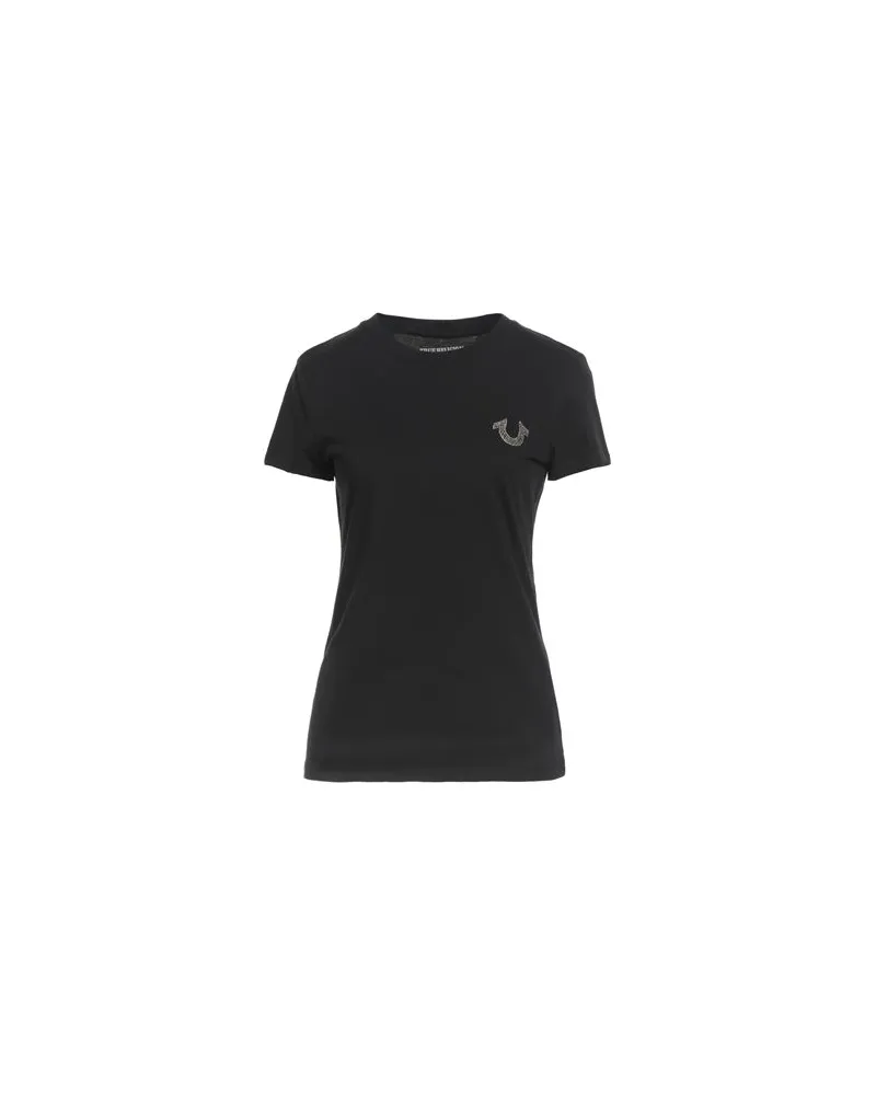 True Religion TOPS - T-shirtsauf YOOX.COM Schwarz