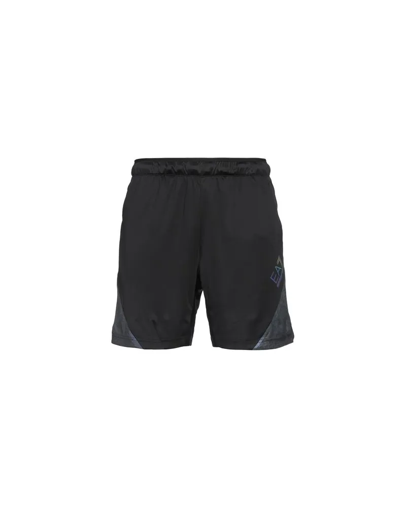 EA7 HOSEN & RÖCKE - Shorts & Bermudashortsauf YOOX.COM Schwarz