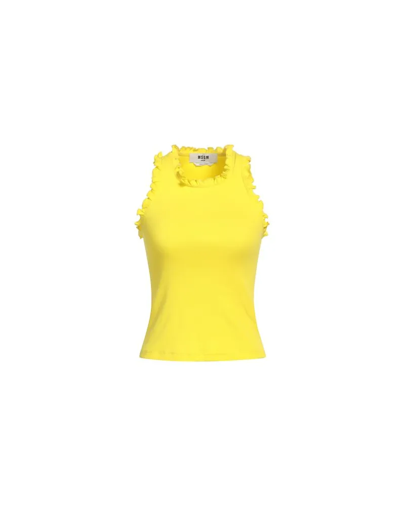 MSGM TOPS - Topsauf YOOX.COM Gelb