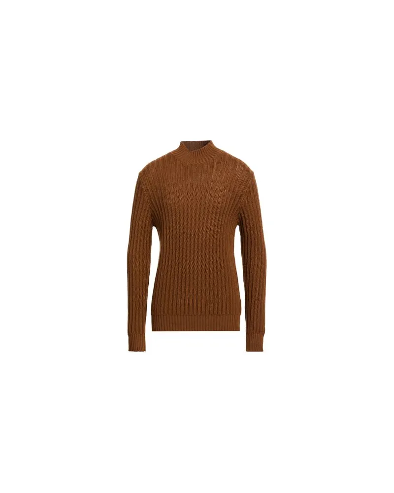 Tagliatore STRICKWAREN - Rollkragenpulloverauf YOOX.COM Braun