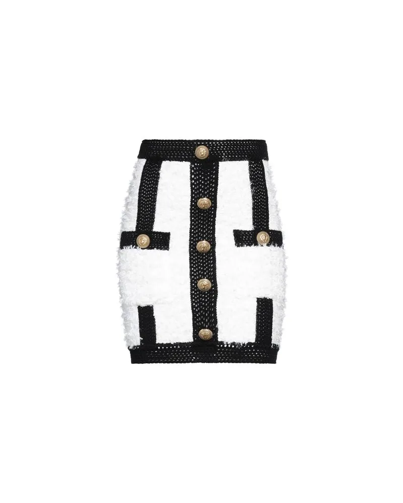 Balmain HOSEN & RÖCKE - Miniröckeauf YOOX.COM Weiß