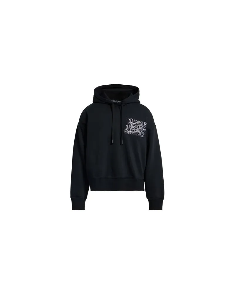 Versace Jeans TOPS - Sweatshirtsauf YOOX.COM Schwarz