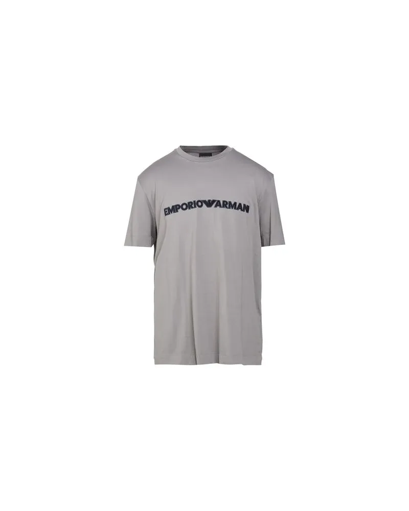 Emporio Armani TOPS - T-shirtsauf YOOX.COM Hellgrau