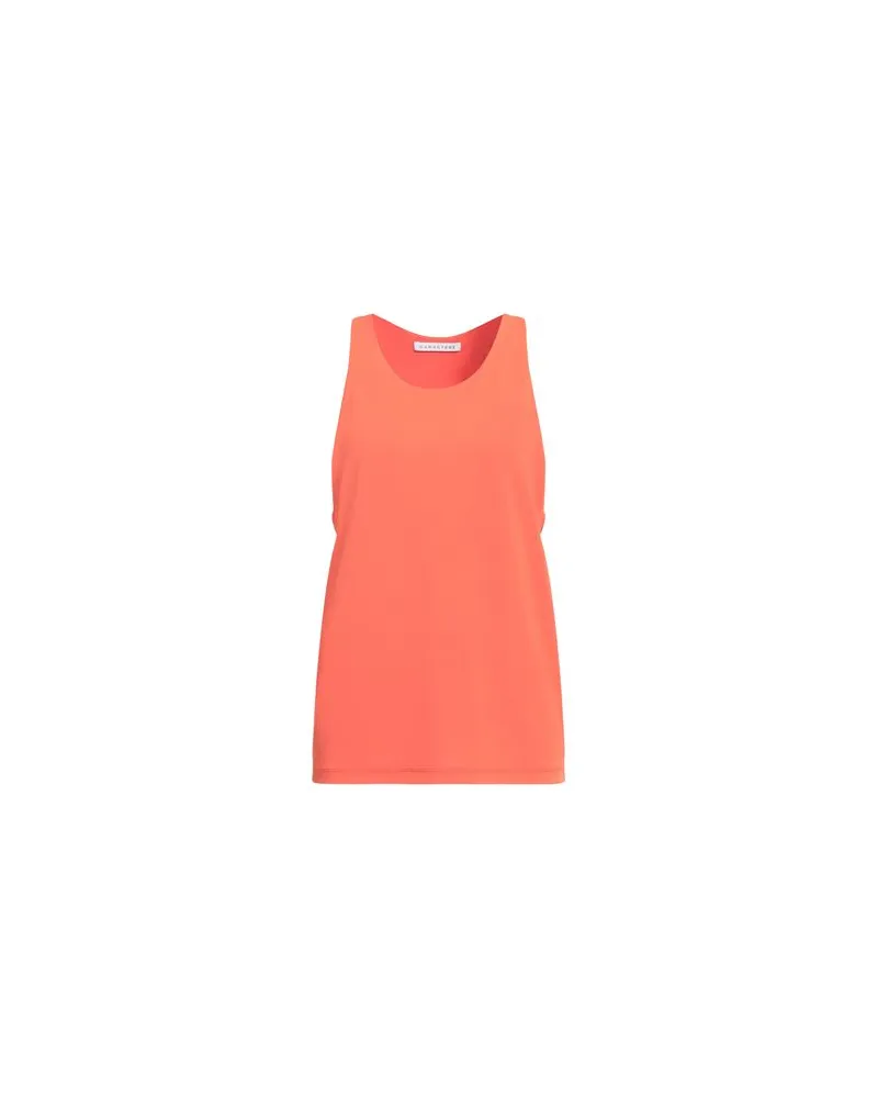 Caractère TOPS - Tank Topsauf YOOX.COM Orange