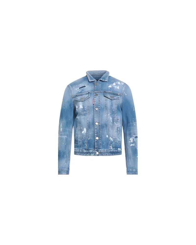 Dsquared2 JACKEN & MÄNTEL - Jeansjacken/Mäntelauf YOOX.COM Blau
