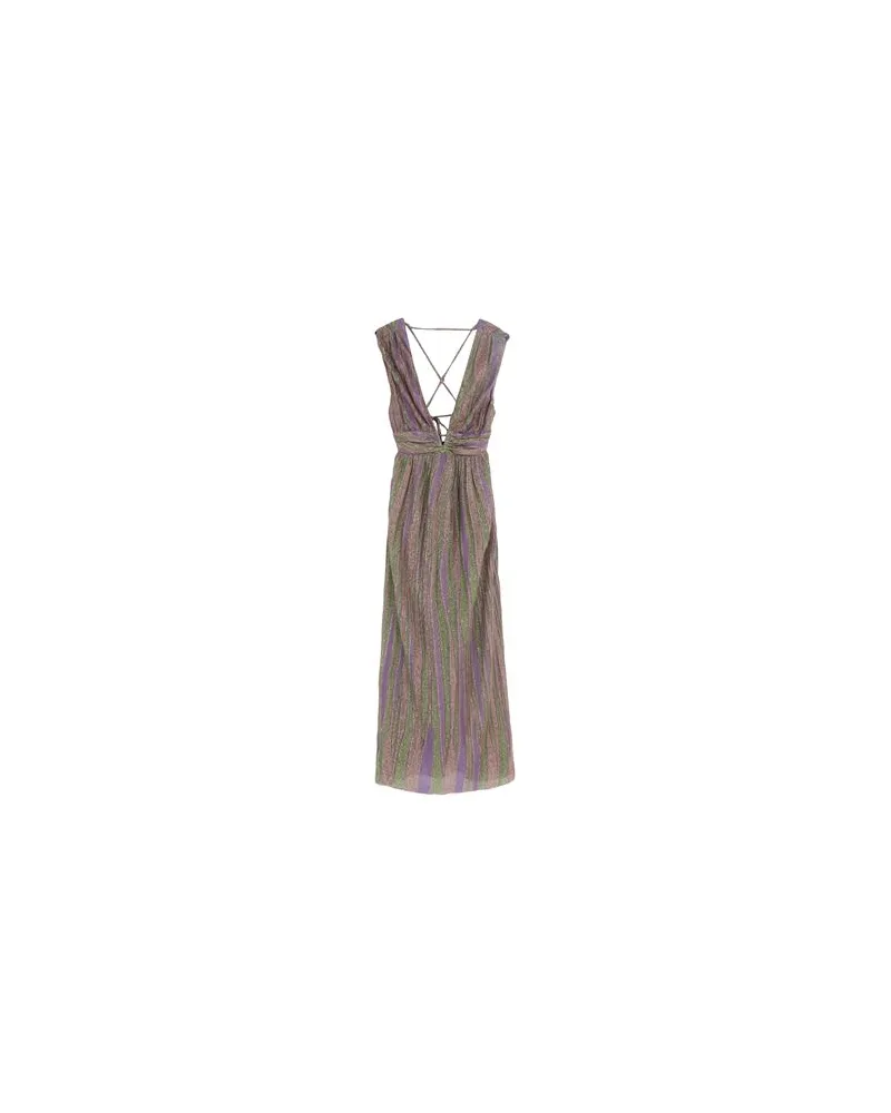 Même Road KLEIDER - Maxi-Kleiderauf YOOX.COM Lila