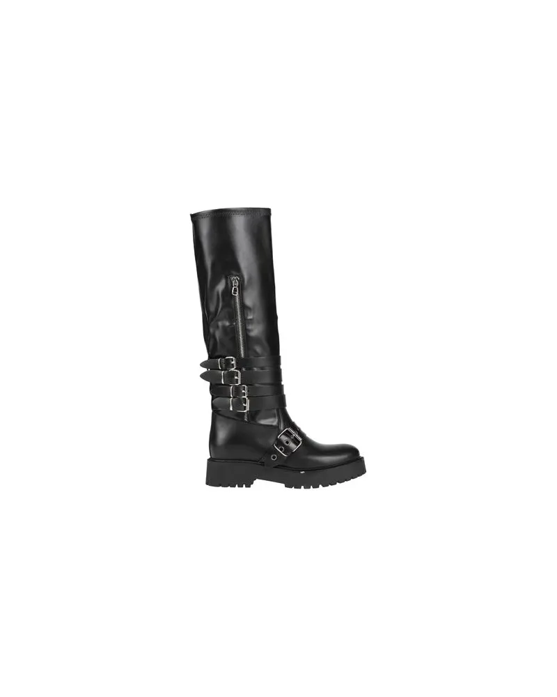 Divine Follie SCHUHE - Stiefelauf YOOX.COM Schwarz