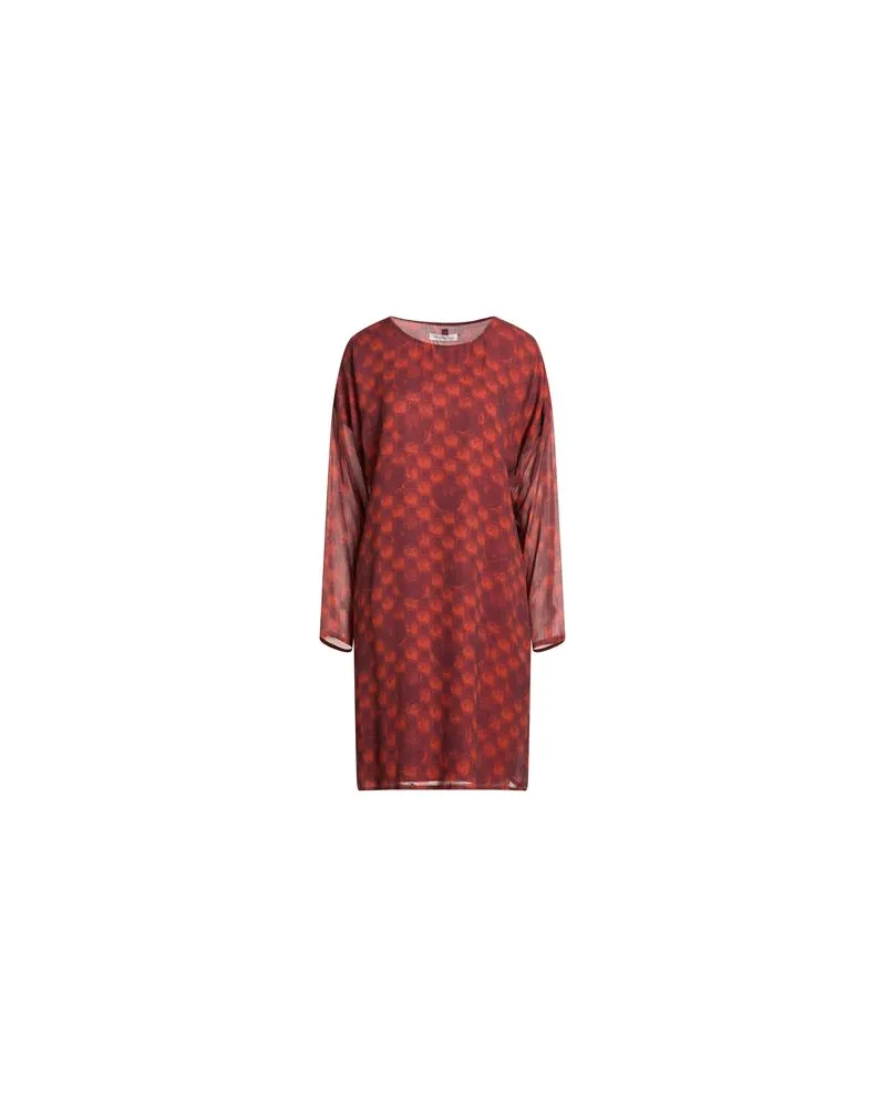 Manila Grace KLEIDER - Mini-Kleiderauf YOOX.COM Rostrot