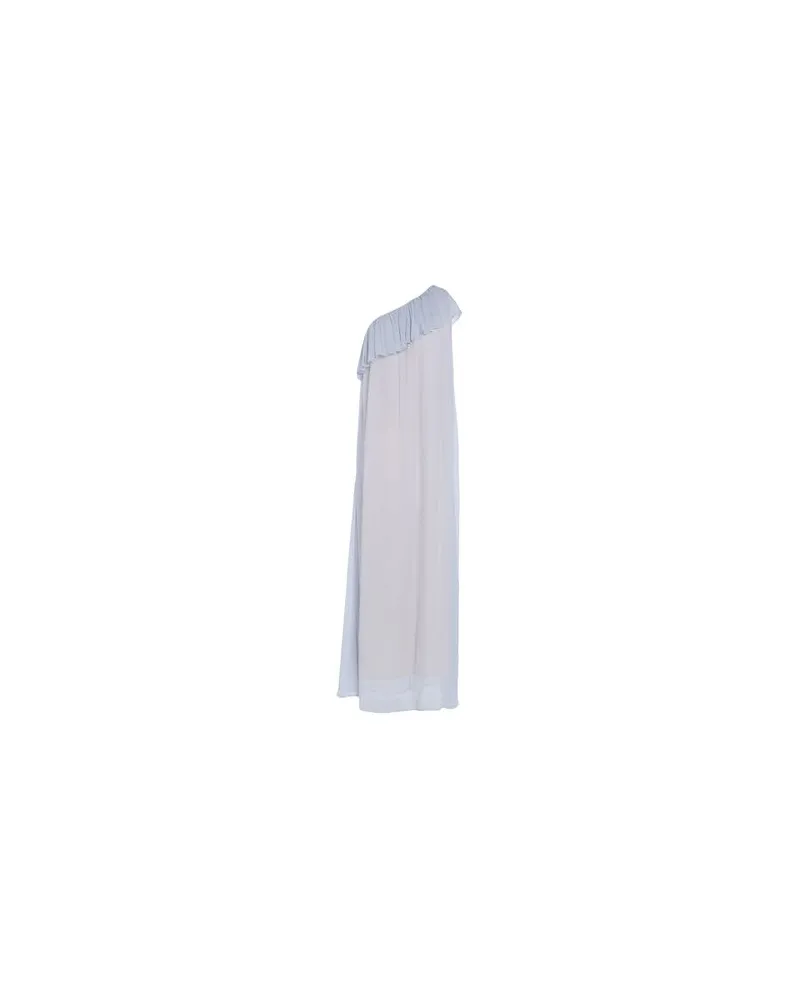 Jucca KLEIDER - Maxi-Kleiderauf YOOX.COM Himmelblau