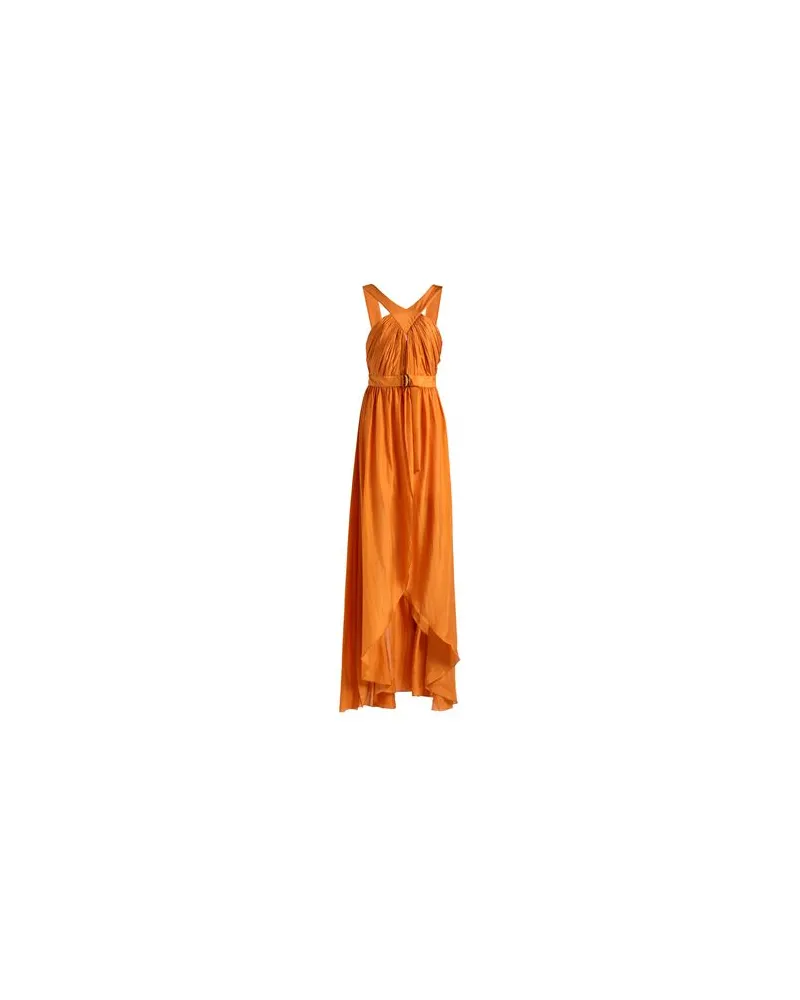 Alberta Ferretti KLEIDER - Midi-Kleiderauf YOOX.COM Mandarine