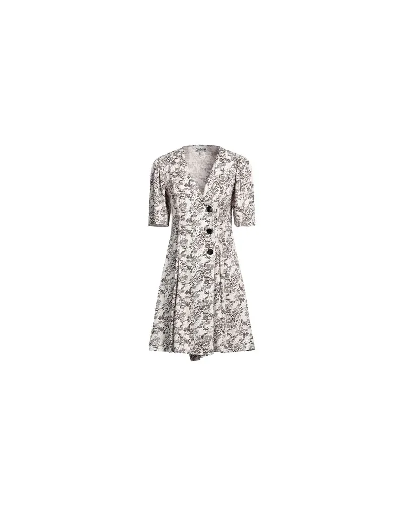 Ganni KLEIDER - Mini-Kleiderauf YOOX.COM Weiß