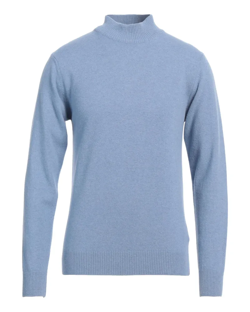 Daniele Fiesoli Rollkragenpullover Azurblau