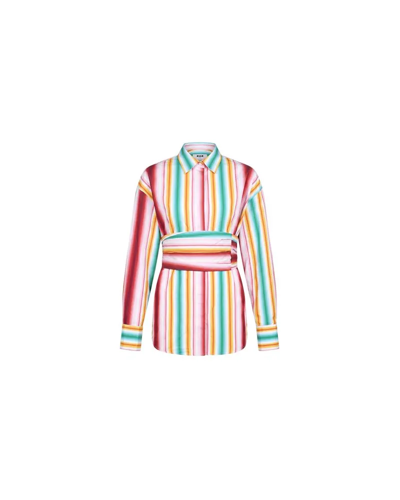 MSGM TOPS - Hemdenauf YOOX.COM Rot