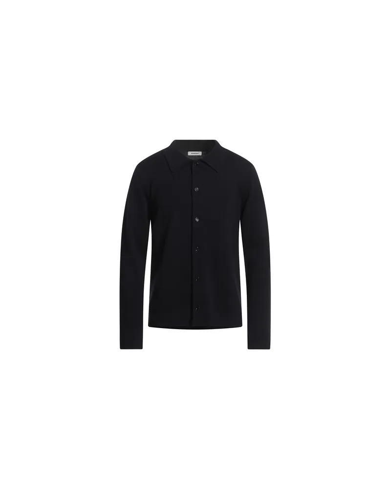 Sandro STRICKWAREN - Strickjackenauf YOOX.COM Nachtblau