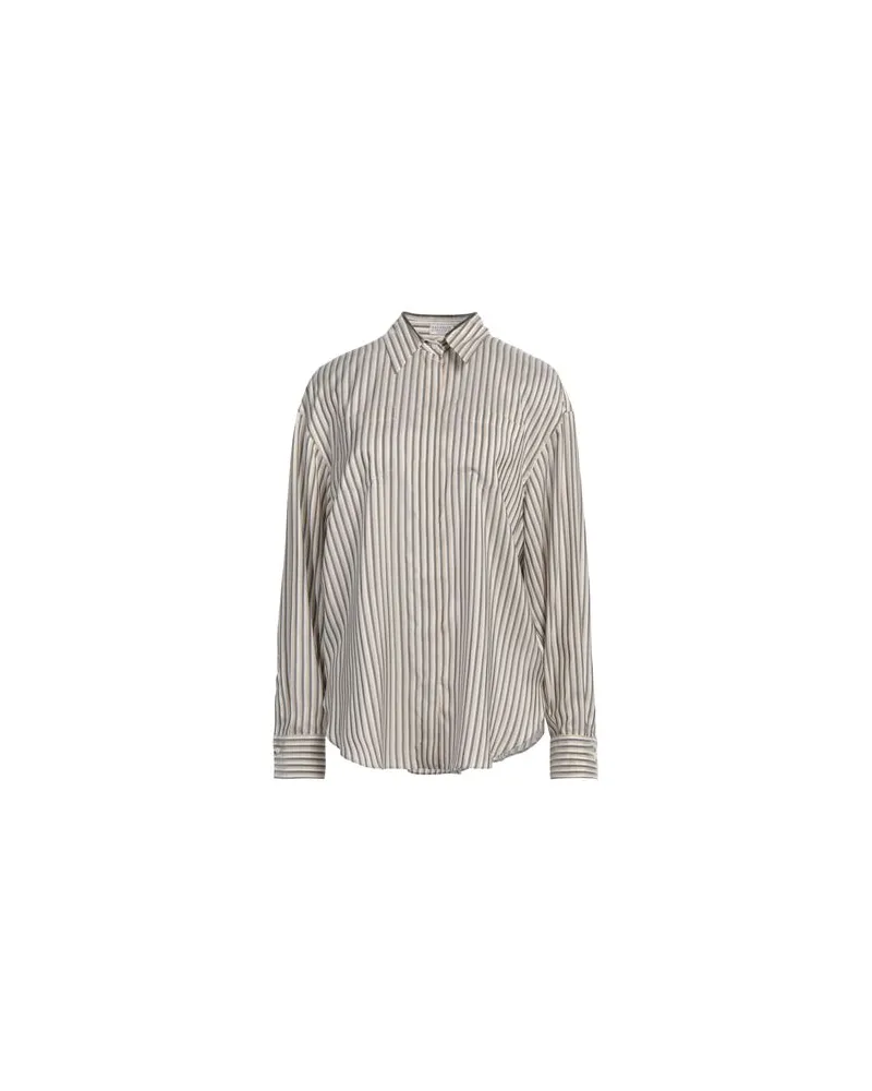 Brunello Cucinelli TOPS - Hemdenauf YOOX.COM Beige