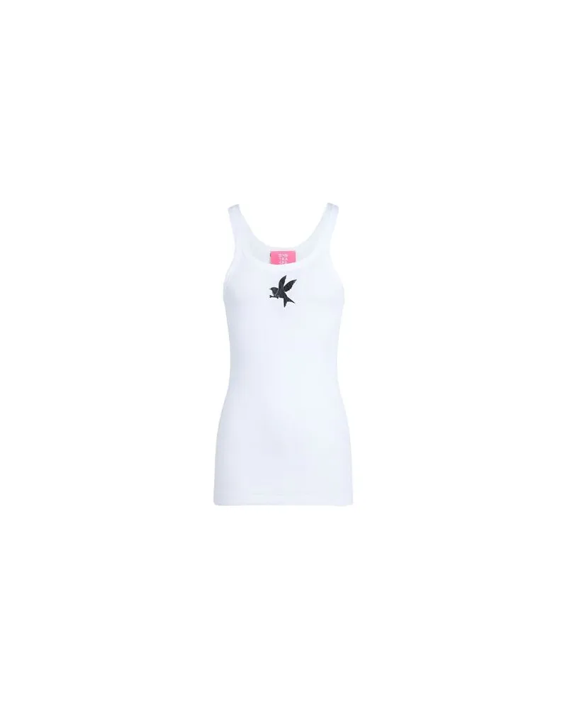 One Teaspoon TOPS - Tank Topsauf YOOX.COM Weiß