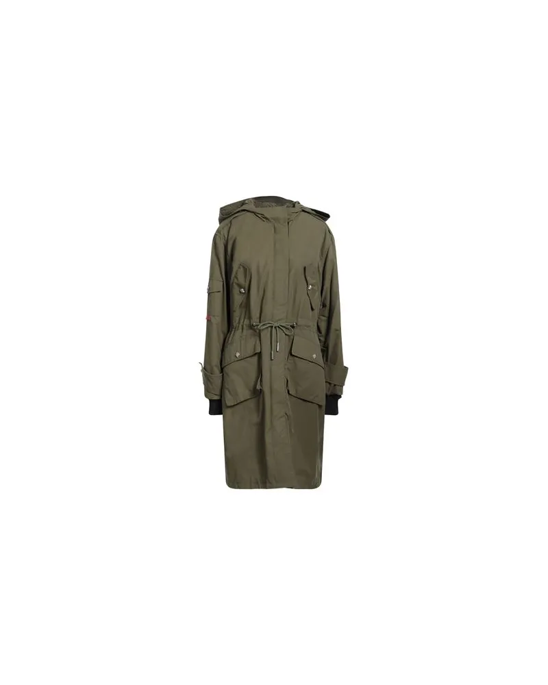 John Richmond JACKEN & MÄNTEL - Mäntelauf YOOX.COM Militärgrün