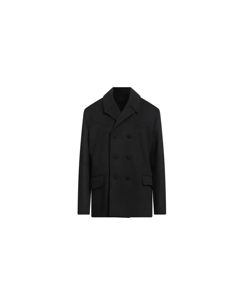 Balmain JACKEN & MÄNTEL - Mäntelauf YOOX.COM Schwarz