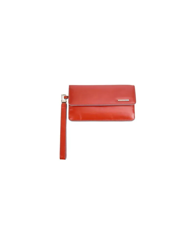 Piquadro Kleinlederwaren - Brieftaschenauf YOOX.COM Rostrot