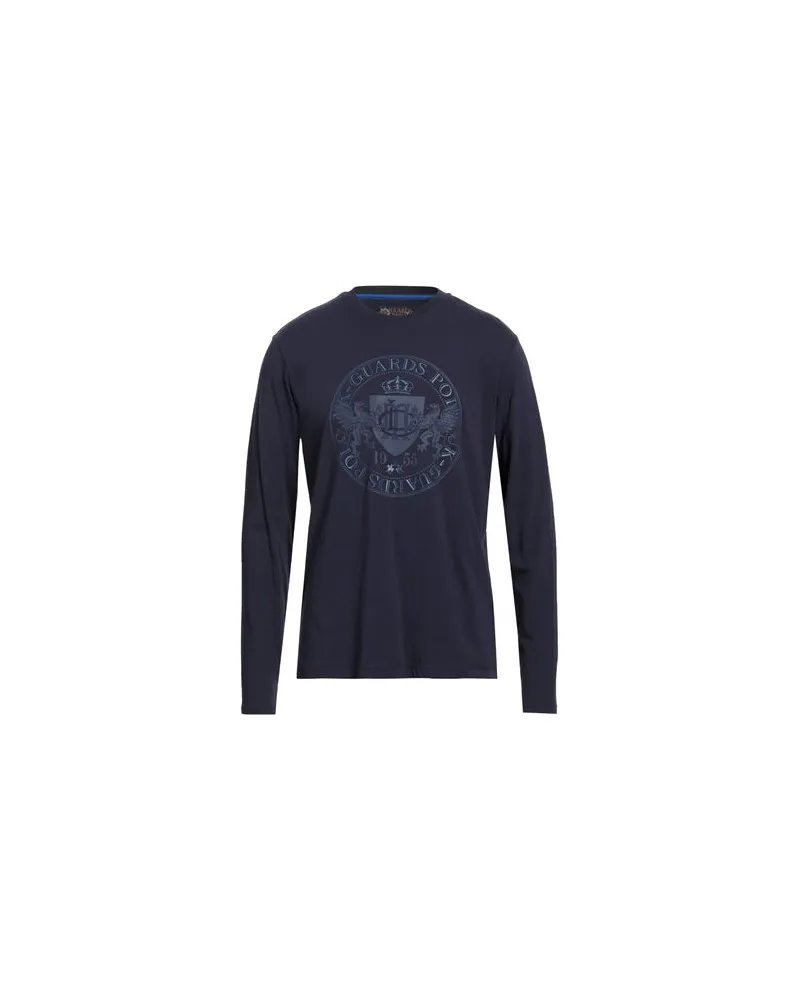 La Martina GUARDS POLO CLUB - TOPS - T-shirtsauf YOOX.COM Nachtblau