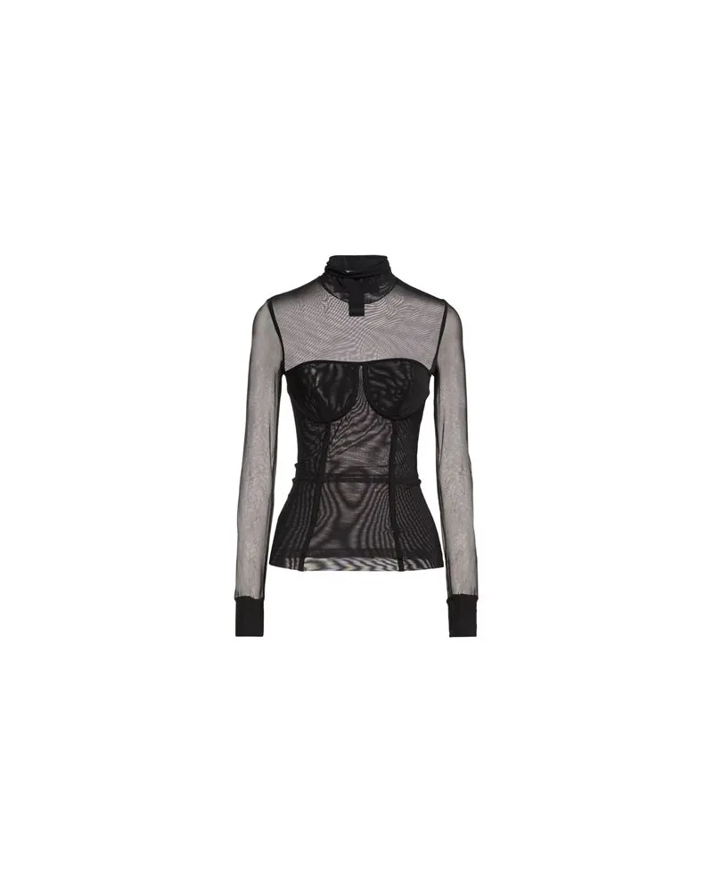 Federica Tosi TOPS - Topsauf YOOX.COM Schwarz