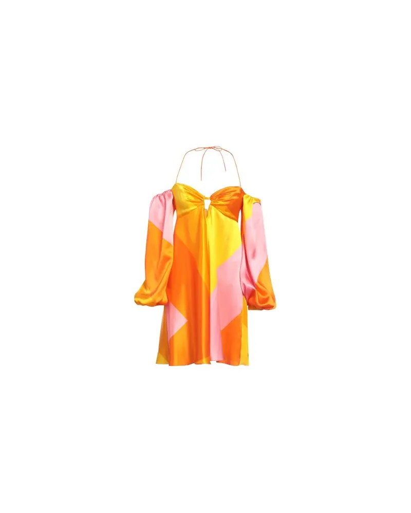 Raquel Diniz KLEIDER - Mini-Kleiderauf YOOX.COM Orange