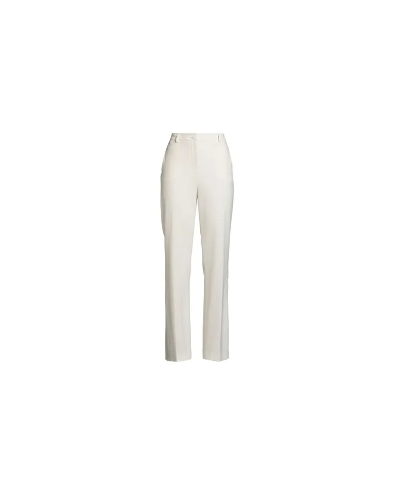 Twin-Set HOSEN & RÖCKE - Hosenauf YOOX.COM Elfenbein