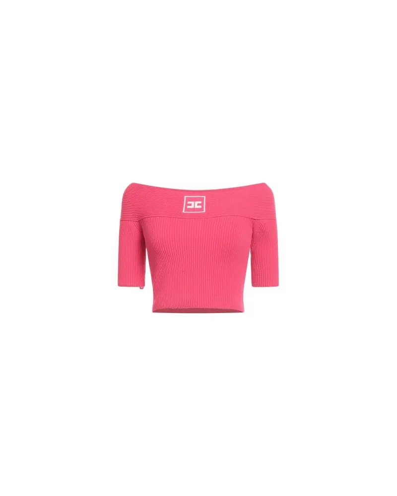 Elisabetta Franchi STRICKWAREN - Pulloverauf YOOX.COM Fuchsia