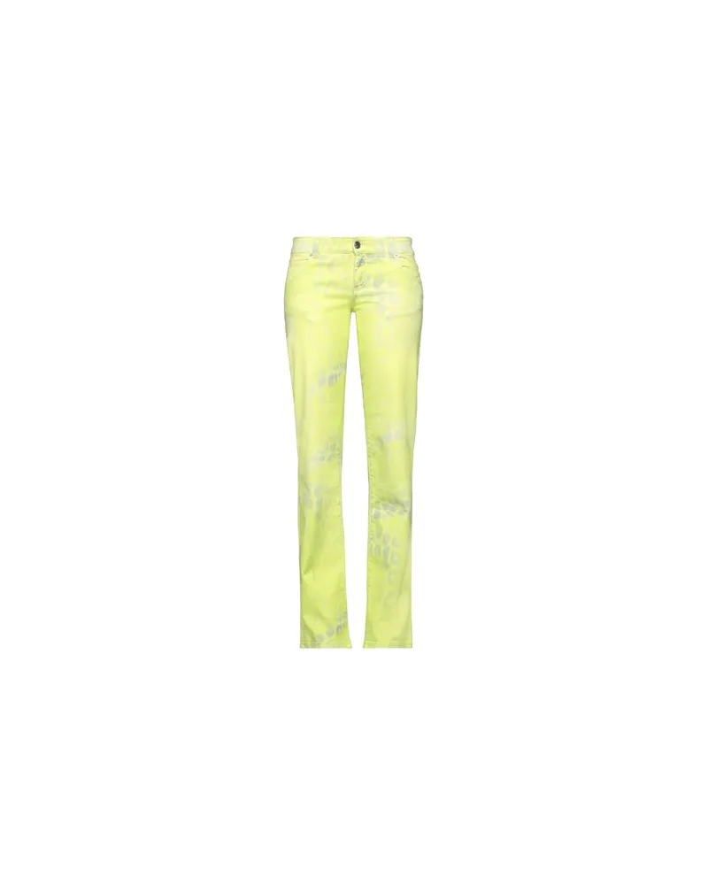 Blumarine HOSEN & RÖCKE - Jeanshosenauf YOOX.COM Limettengrün