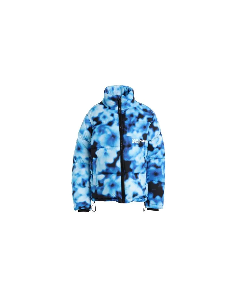 Karl Lagerfeld JACKEN & MÄNTEL - Pufferjacken & Daunenjackenauf YOOX.COM Blau