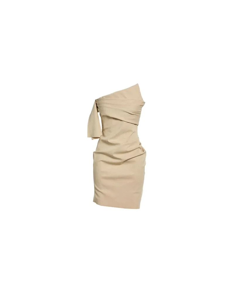 Chiara Boni KLEIDER - Mini-Kleiderauf YOOX.COM Beige