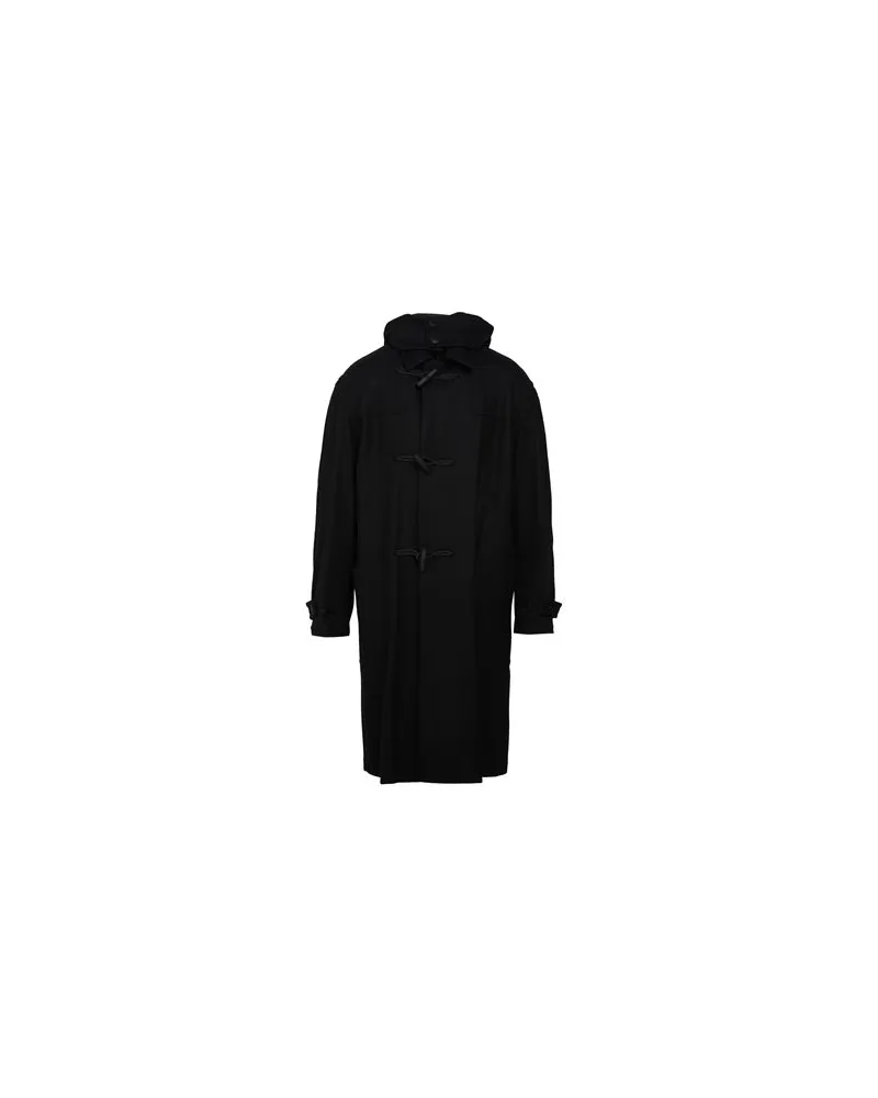 Hevò JACKEN & MÄNTEL - Mäntelauf YOOX.COM Schwarz