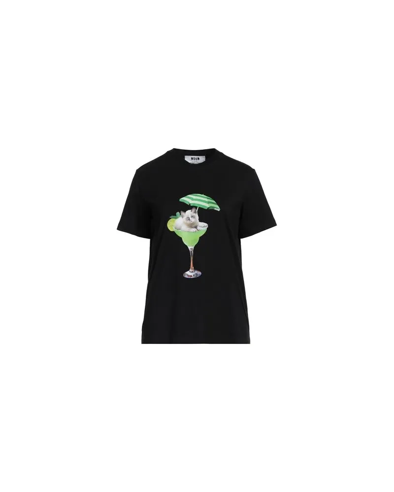 MSGM TOPS - T-shirtsauf YOOX.COM Schwarz