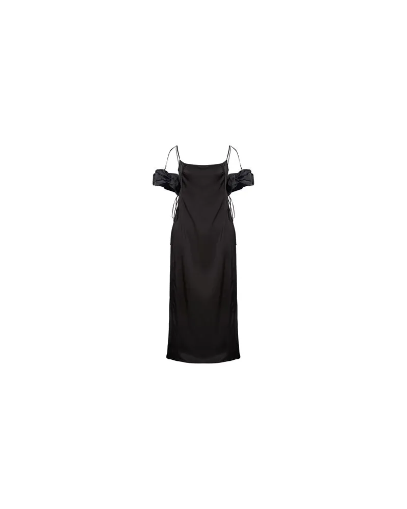 Jacquemus KLEIDER - Midi-Kleiderauf YOOX.COM Schwarz