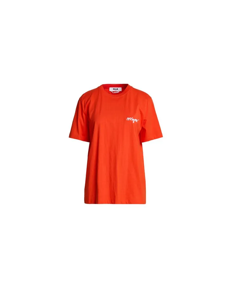 MSGM TOPS - T-shirtsauf YOOX.COM Tomatenrot