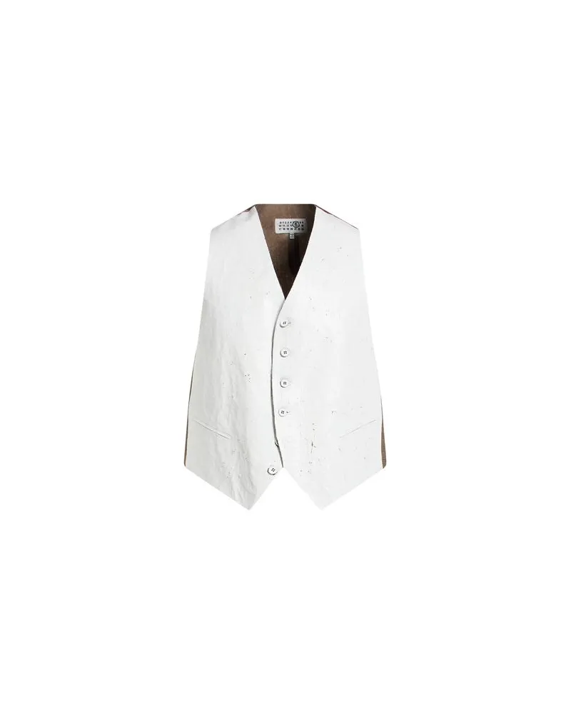 Maison Margiela ANZÜGE und CO-ORDS - Couture-Westenauf YOOX.COM Weiß