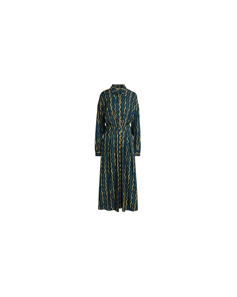 Alessandro Enriquez KLEIDER - Maxi-Kleiderauf YOOX.COM Dunkelgrün