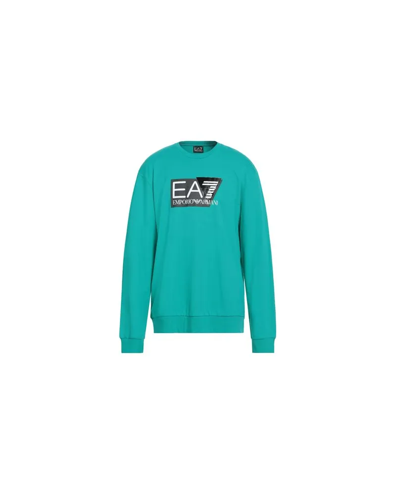 Emporio Armani TOPS - Sweatshirtsauf YOOX.COM Tūrkis