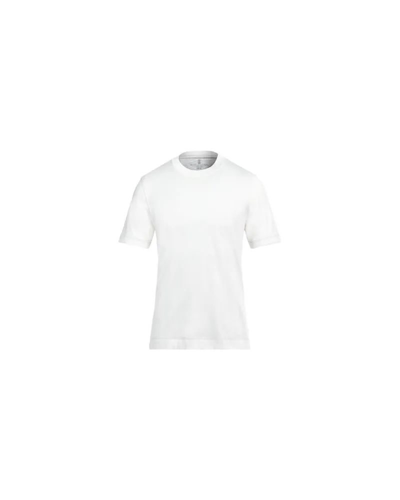 Brunello Cucinelli TOPS - T-shirtsauf YOOX.COM Elfenbein