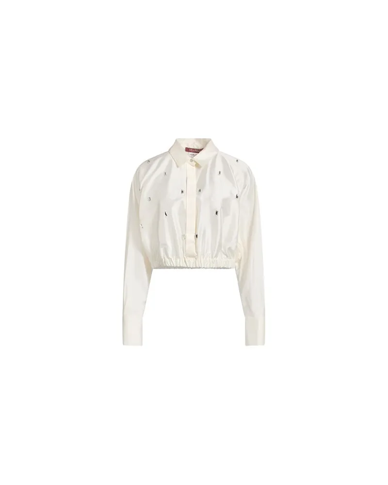 Max Mara TOPS - Hemdenauf YOOX.COM Elfenbein