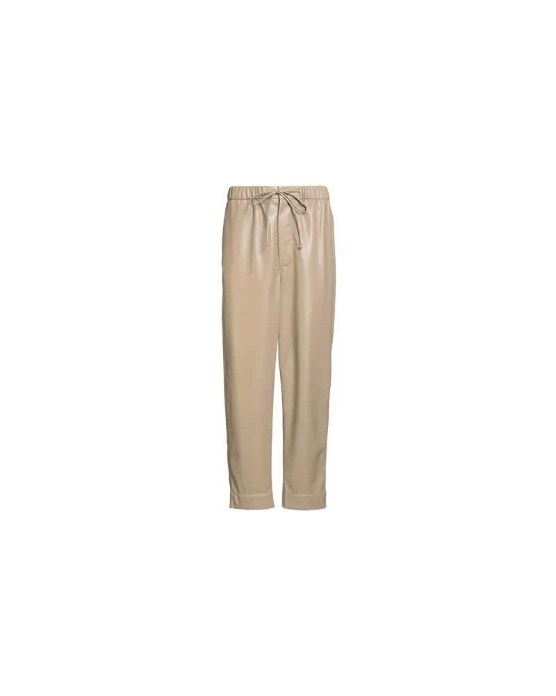 Nanushka HOSEN & RÖCKE - Hosenauf YOOX.COM Beige