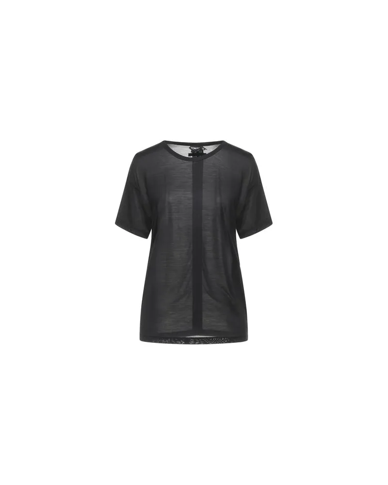Tom Ford TOPS - T-shirtsauf YOOX.COM Schwarz